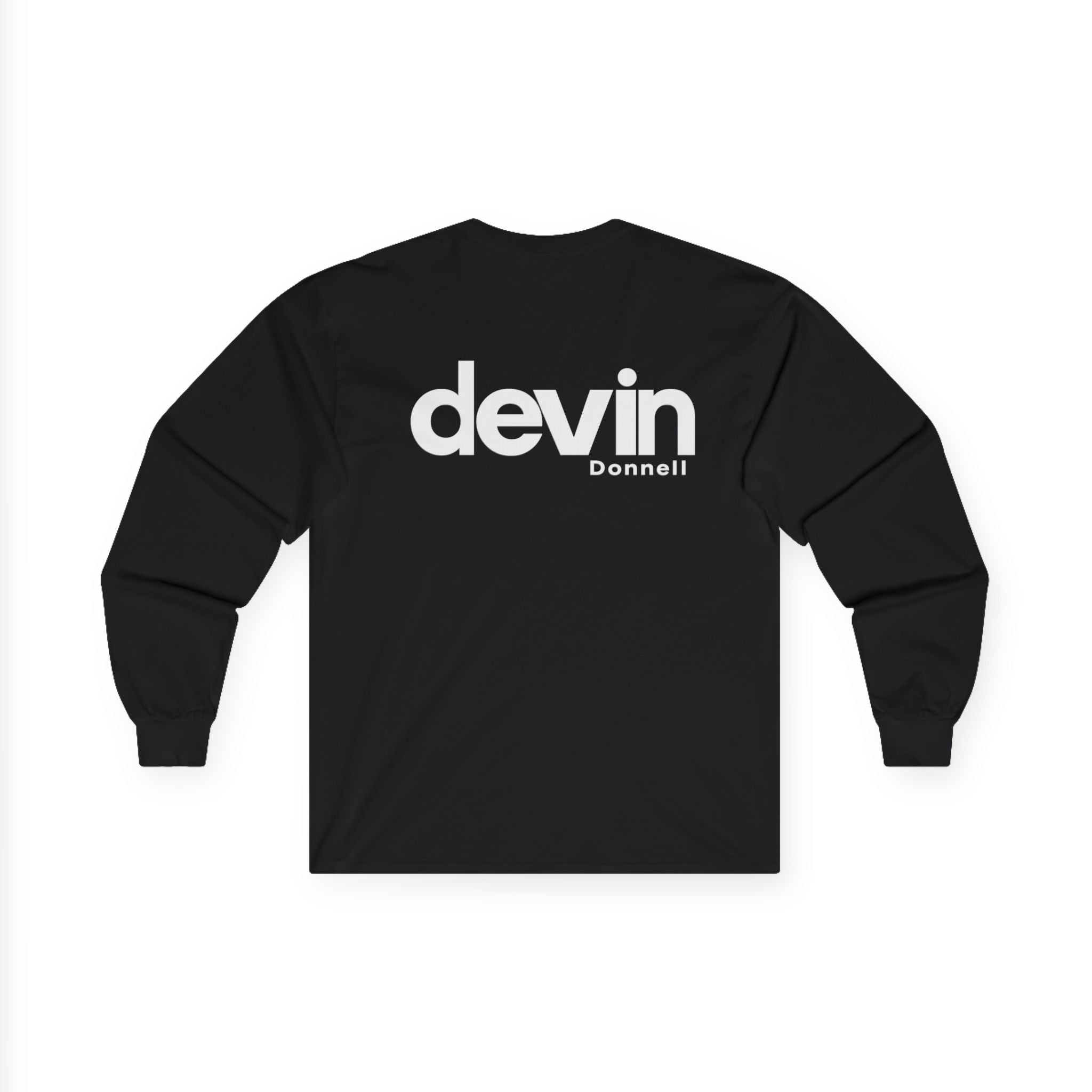 Devin Donnell Logo Long Sleeve Tee - Black